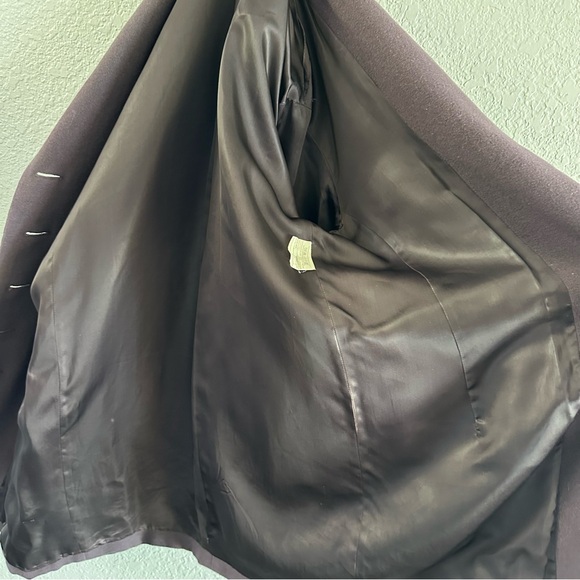 Salvatore Ferragamo Alpaca Wool Long Blazer Coat Made in Italy IT 42 US Size S - Picture 13 of 15